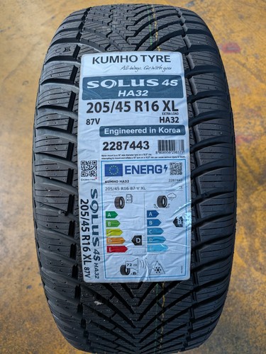 Kumho solus ha32 205 45r16 - 4s, 205/45r16